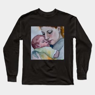 A mother and her baby Long Sleeve T-Shirt